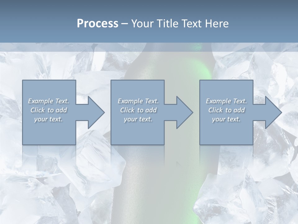 Beer On Ice PowerPoint Template