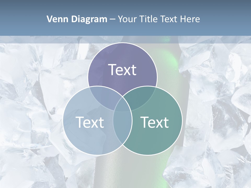 Beer On Ice PowerPoint Template