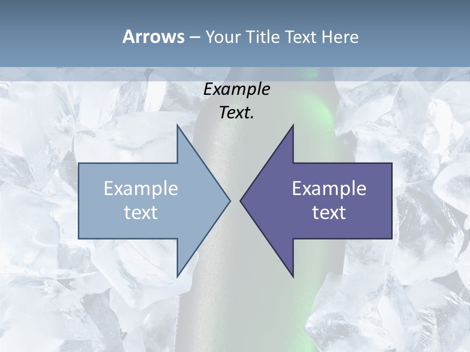 Beer On Ice PowerPoint Template