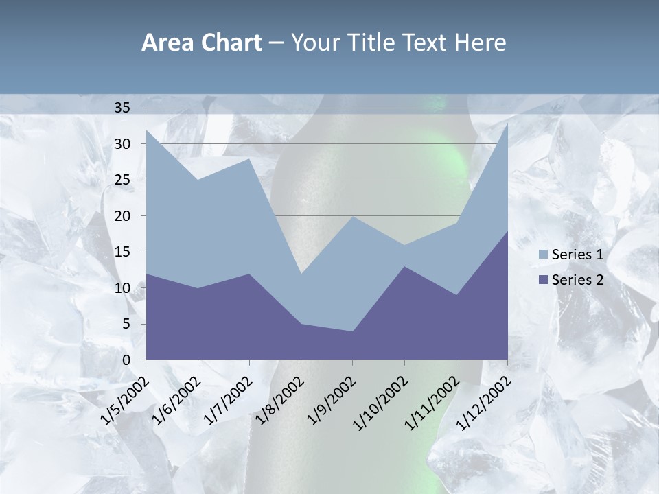 Beer On Ice PowerPoint Template