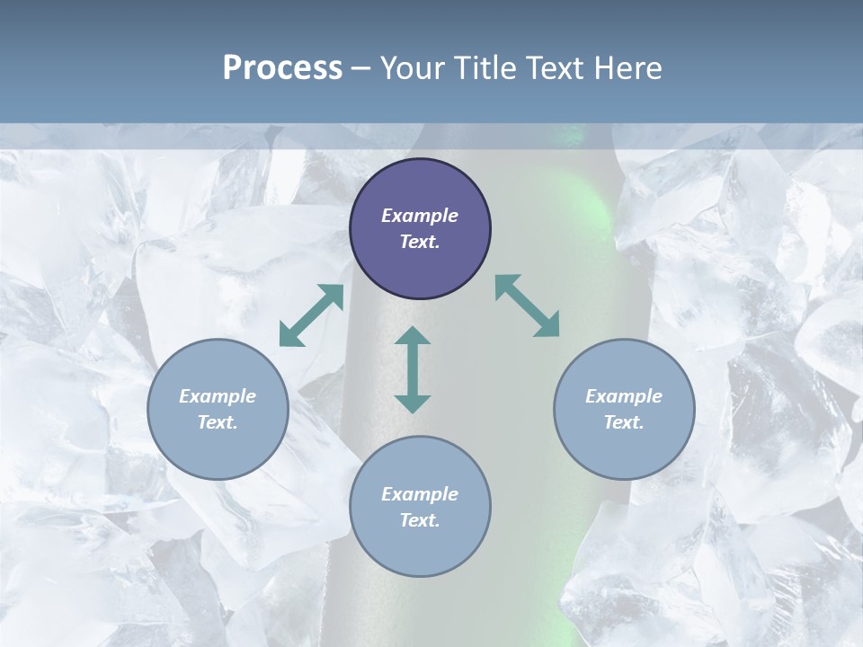 Beer On Ice PowerPoint Template