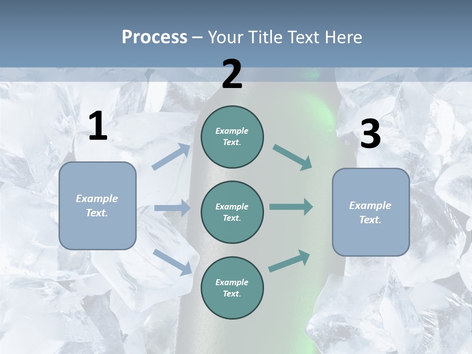 Beer On Ice PowerPoint Template