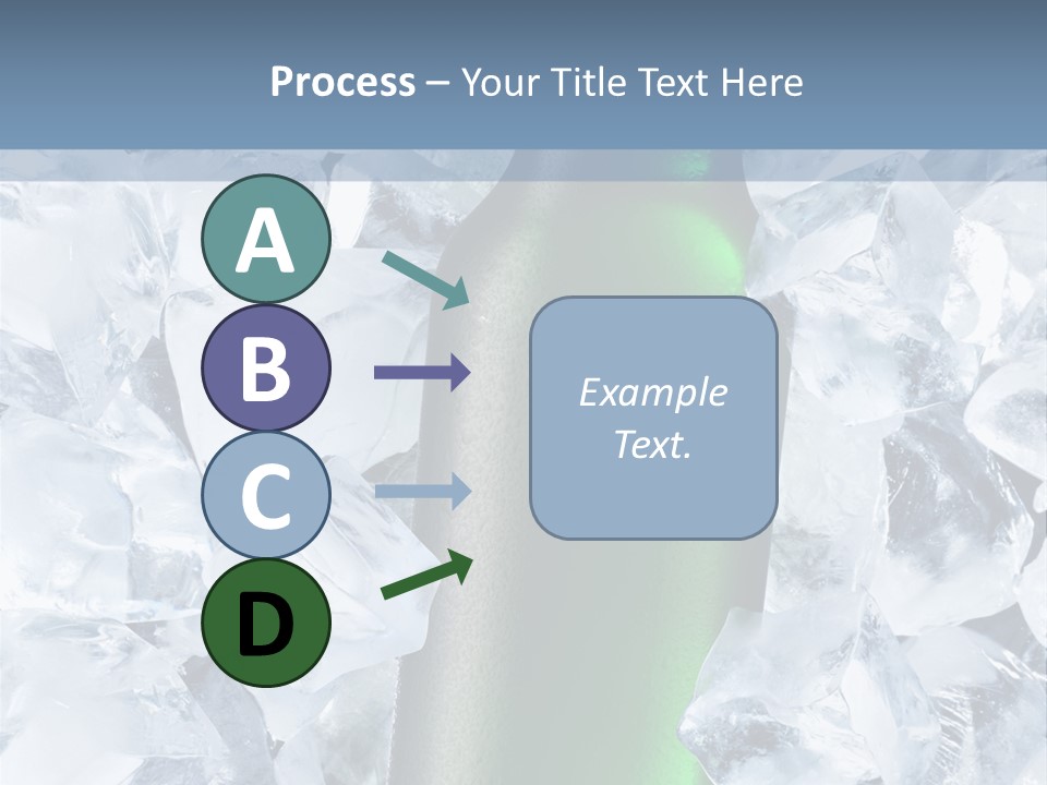 Beer On Ice PowerPoint Template
