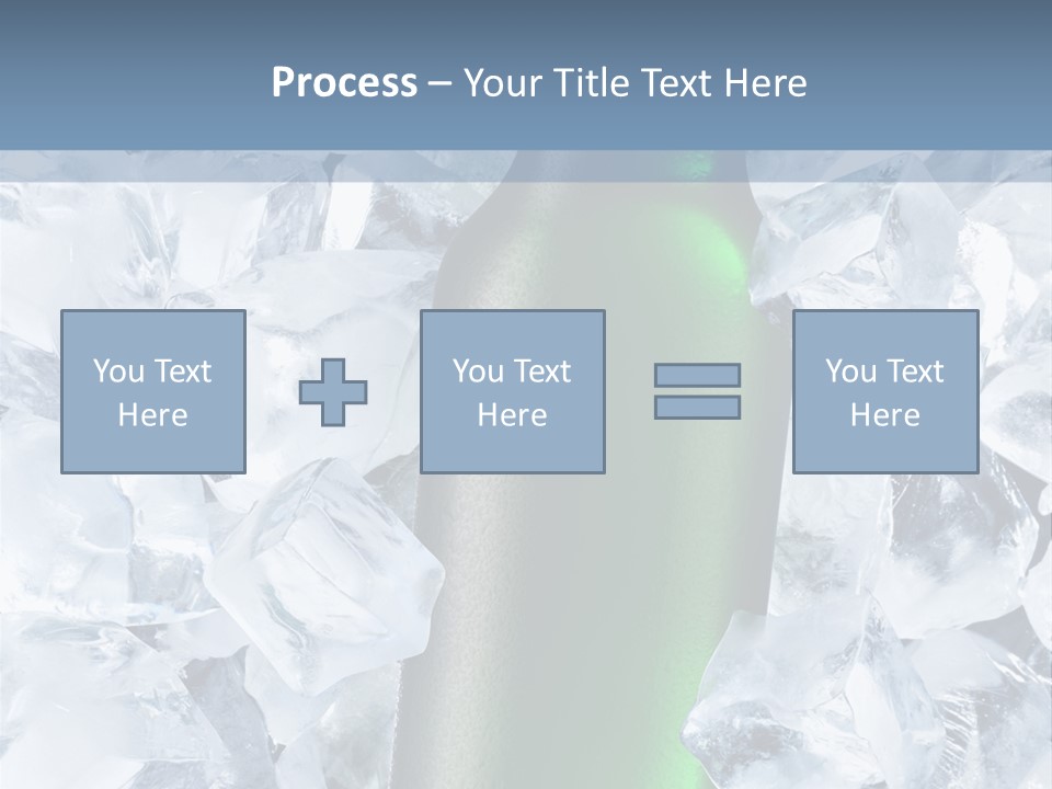 Beer On Ice PowerPoint Template