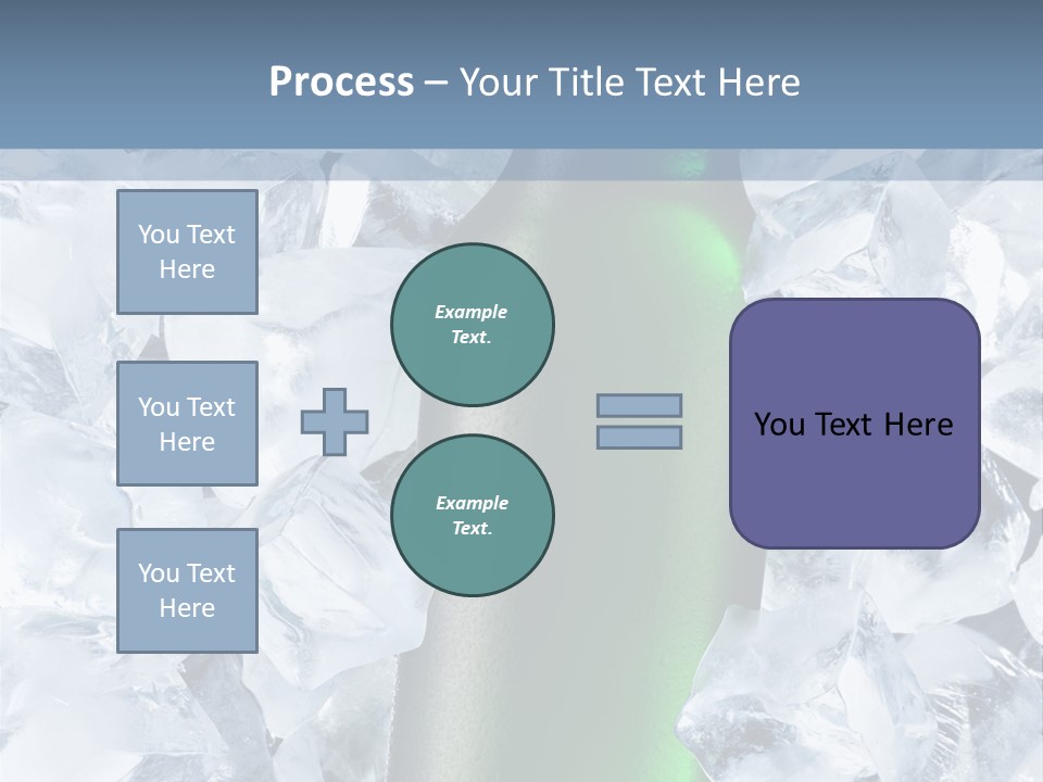 Beer On Ice PowerPoint Template