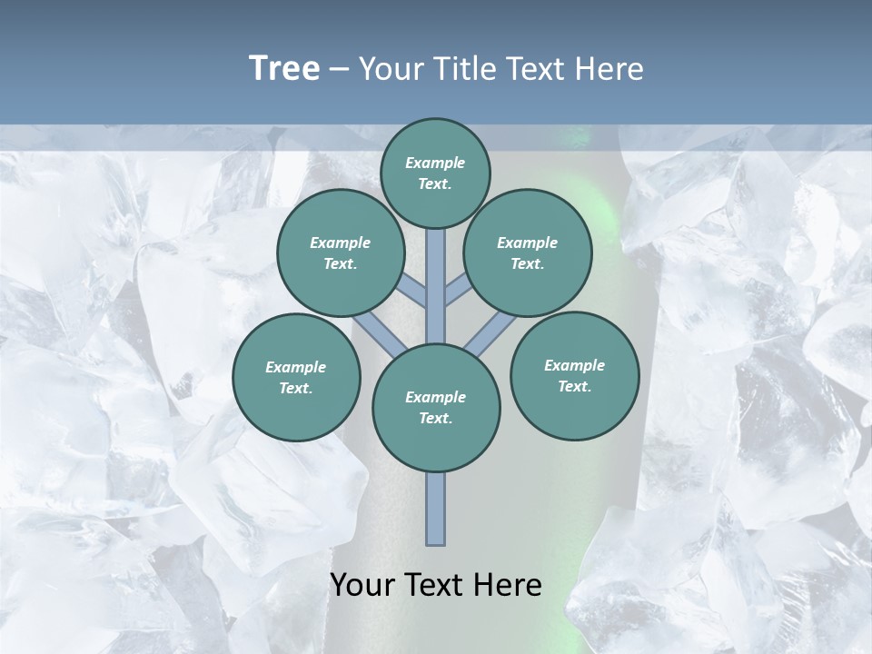 Beer On Ice PowerPoint Template