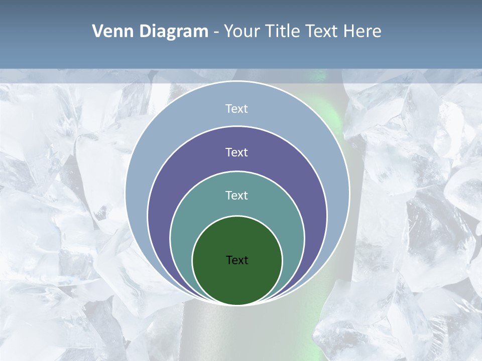 Beer On Ice PowerPoint Template
