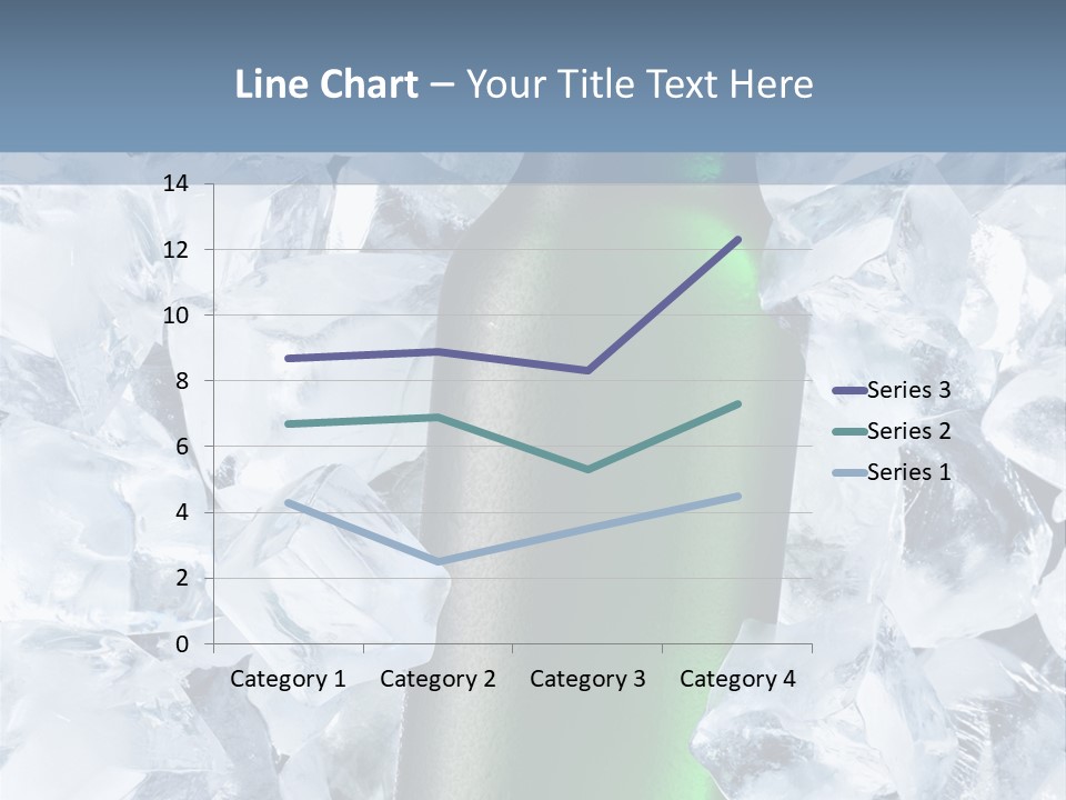 Beer On Ice PowerPoint Template