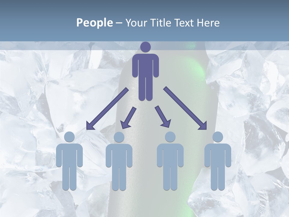 Beer On Ice PowerPoint Template