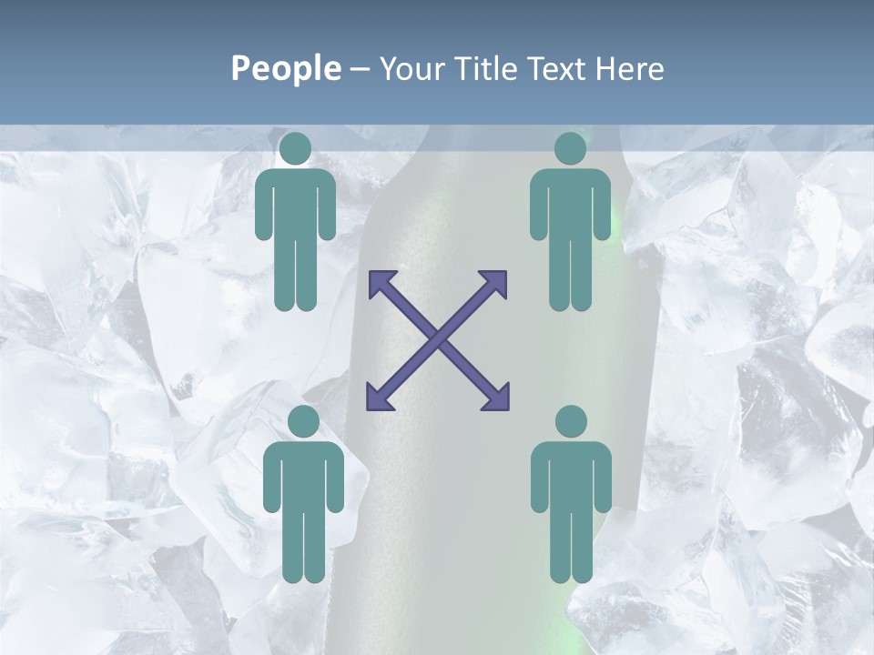Beer On Ice PowerPoint Template