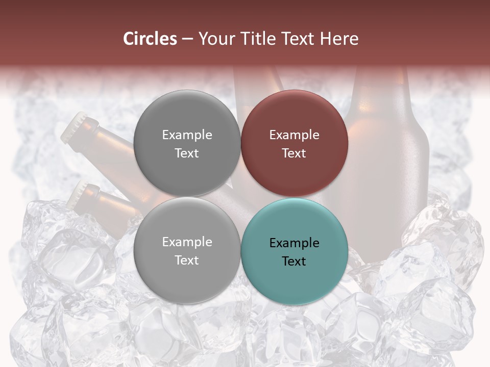 Beer On Ice PowerPoint Template