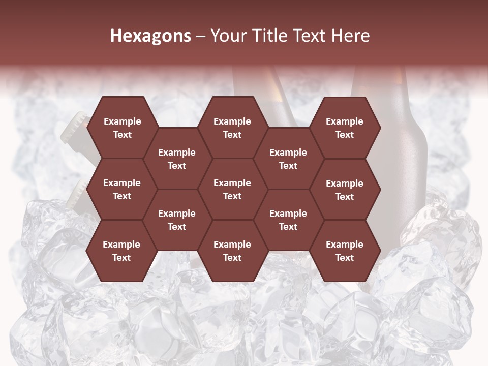 Beer On Ice PowerPoint Template
