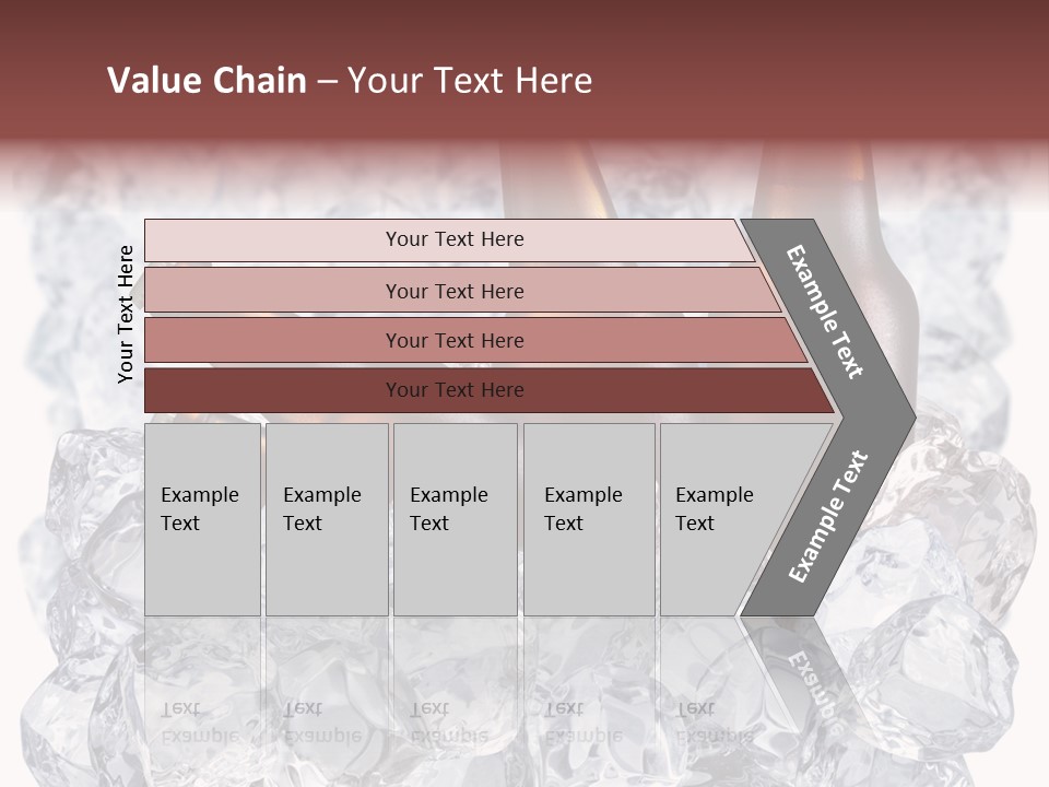 Beer On Ice PowerPoint Template