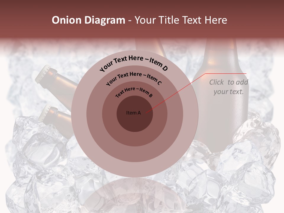 Beer On Ice PowerPoint Template