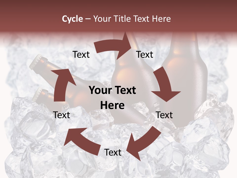 Beer On Ice PowerPoint Template