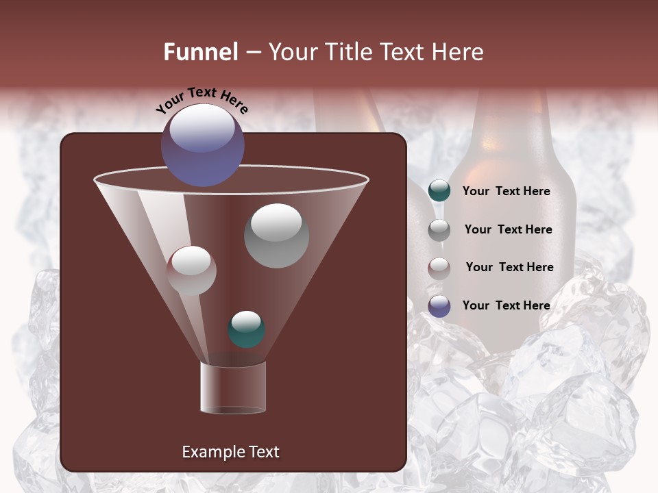 Beer On Ice PowerPoint Template