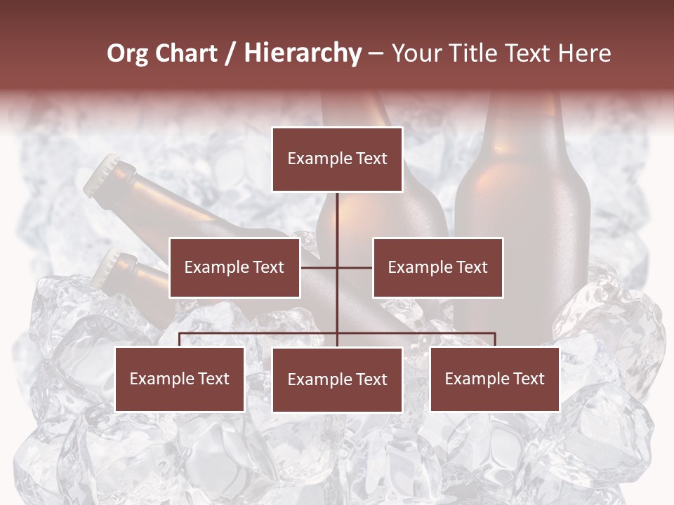 Beer On Ice PowerPoint Template