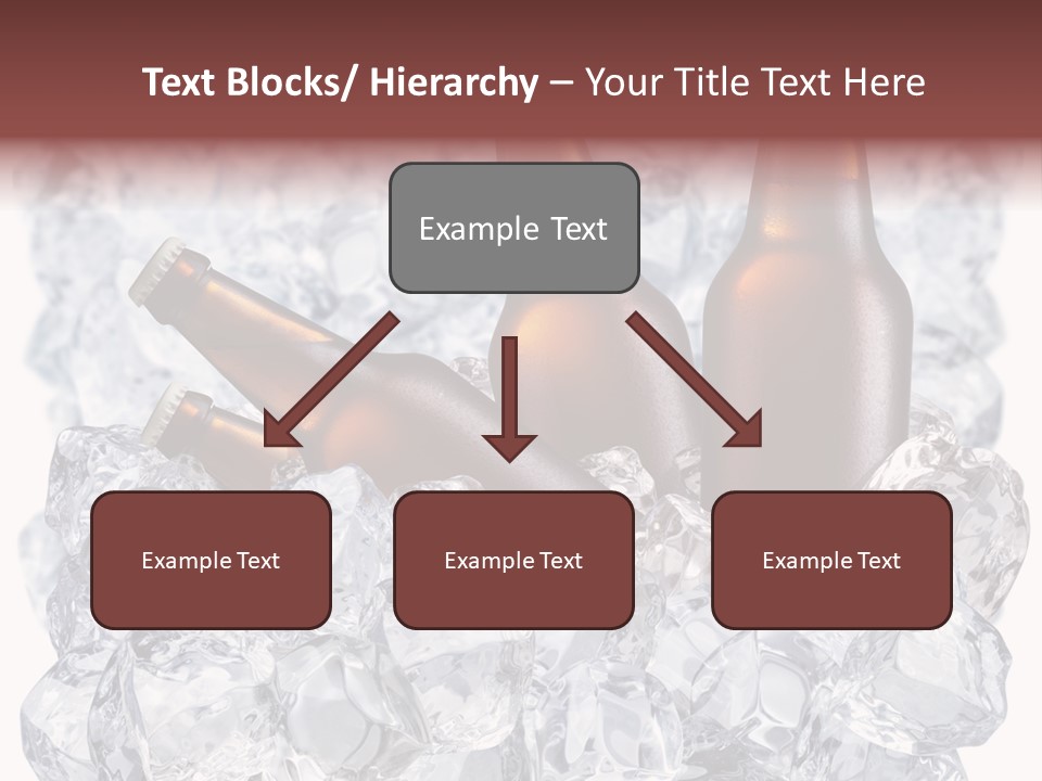 Beer On Ice PowerPoint Template