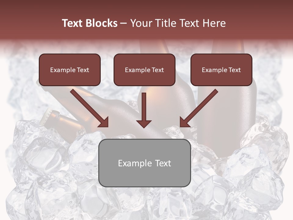 Beer On Ice PowerPoint Template