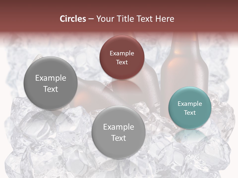 Beer On Ice PowerPoint Template