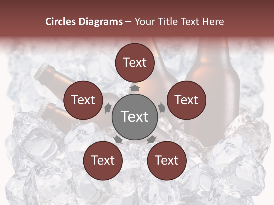 Beer On Ice PowerPoint Template