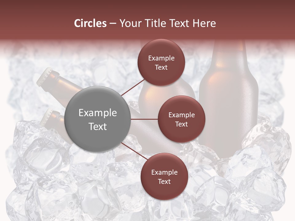 Beer On Ice PowerPoint Template