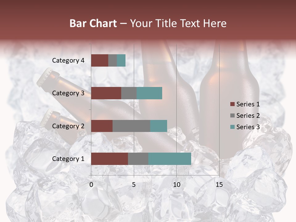 Beer On Ice PowerPoint Template