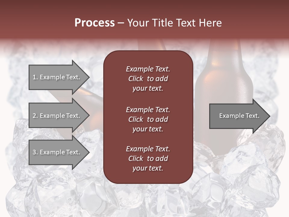Beer On Ice PowerPoint Template