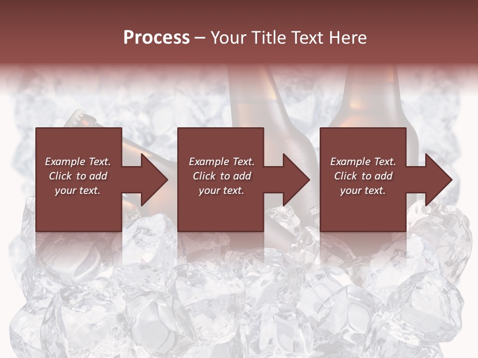 Beer On Ice PowerPoint Template