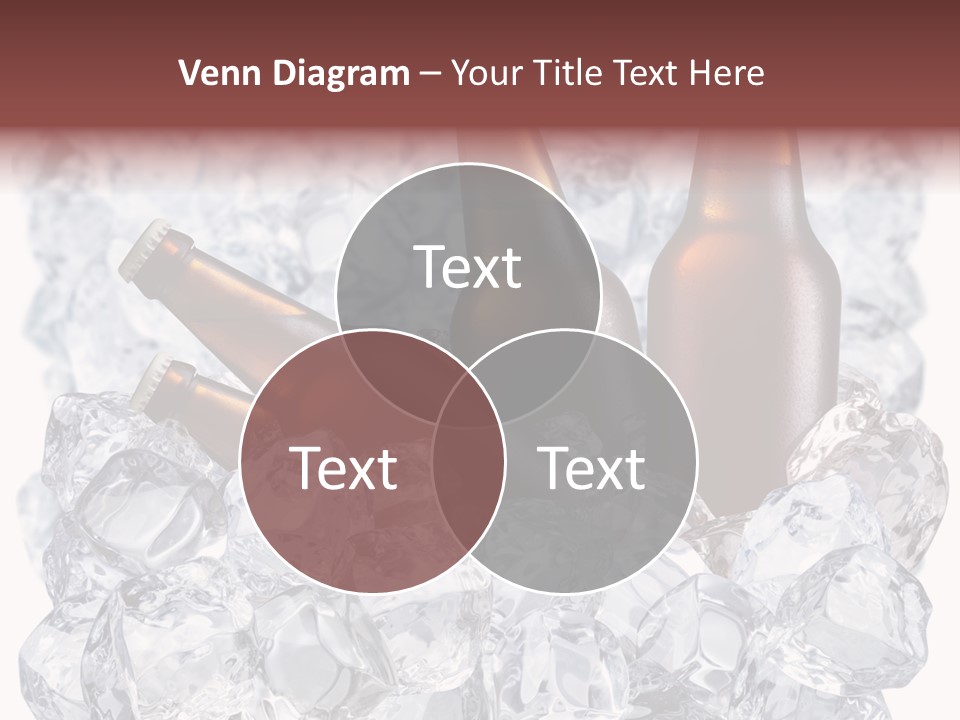 Beer On Ice PowerPoint Template