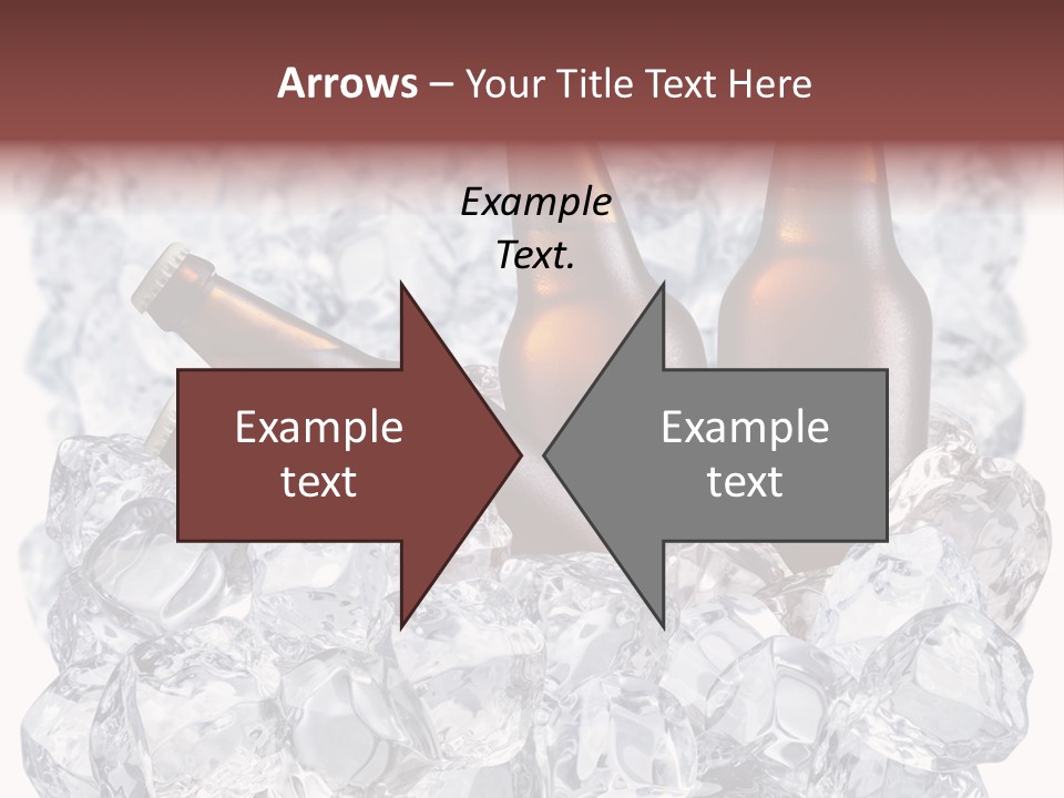 Beer On Ice PowerPoint Template