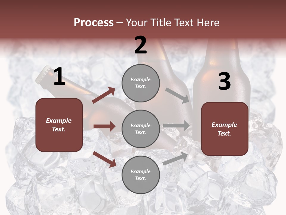 Beer On Ice PowerPoint Template