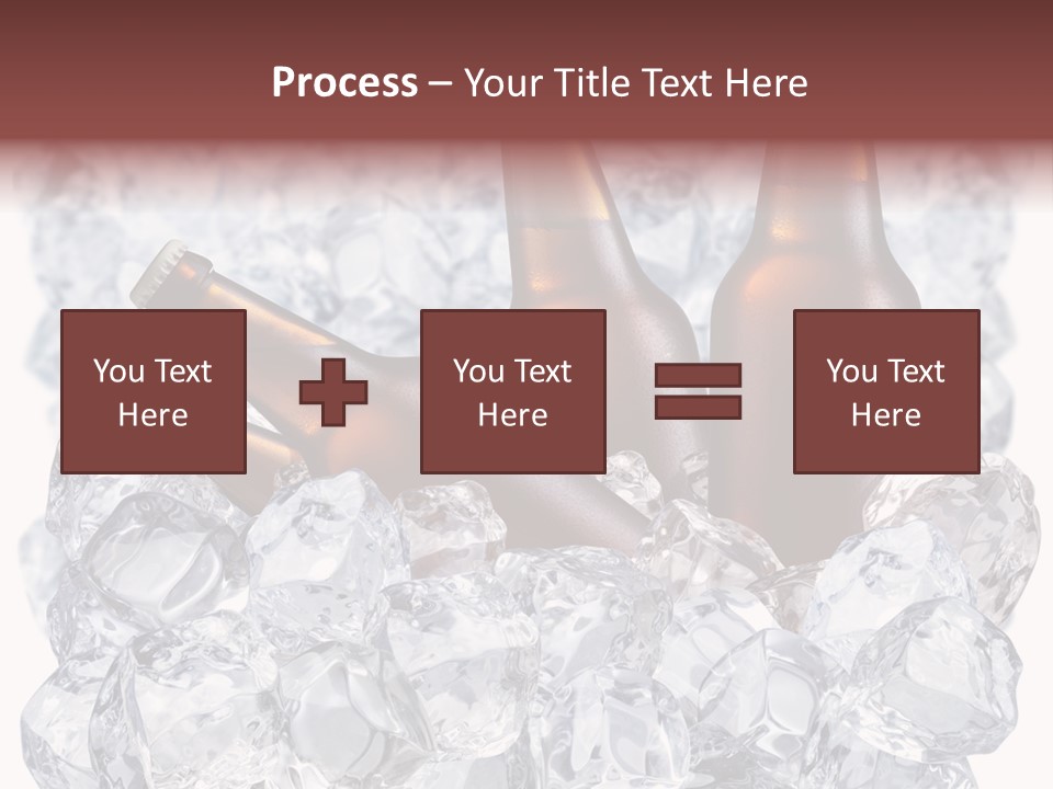 Beer On Ice PowerPoint Template
