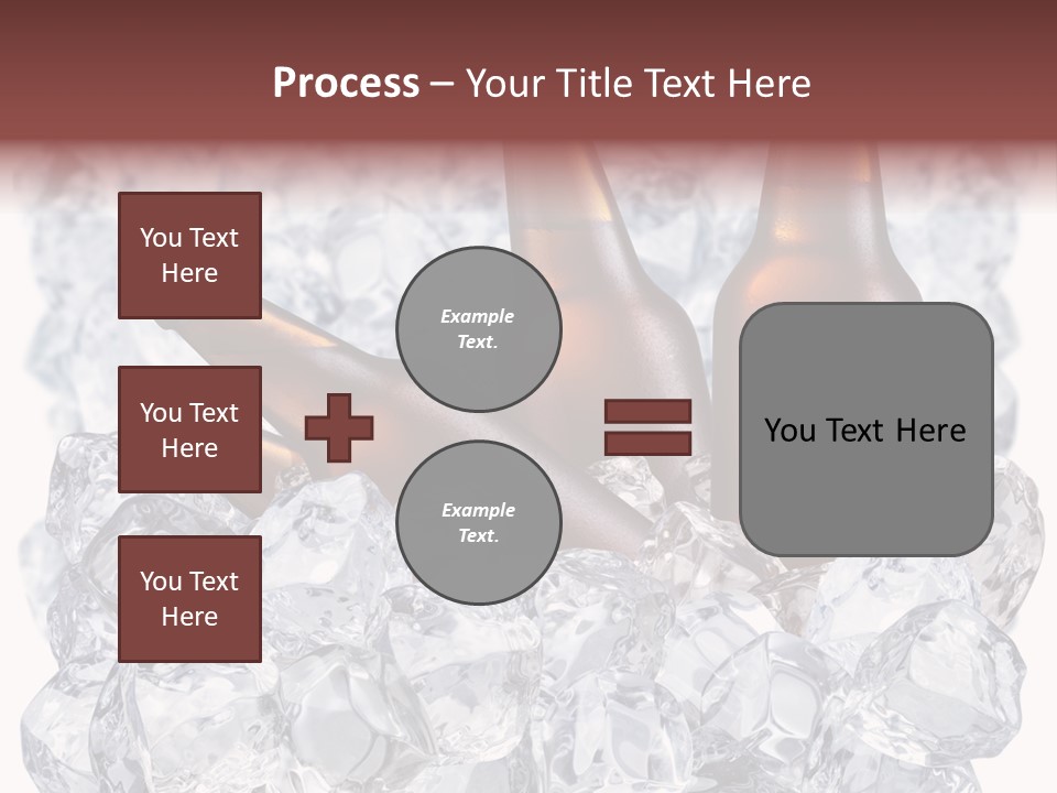 Beer On Ice PowerPoint Template