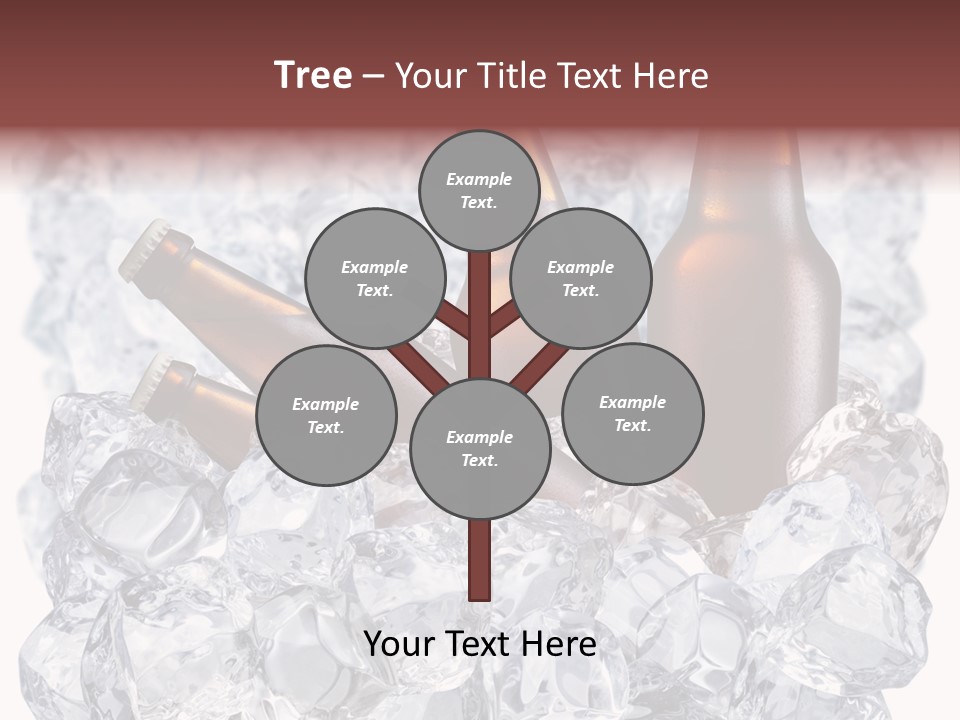 Beer On Ice PowerPoint Template