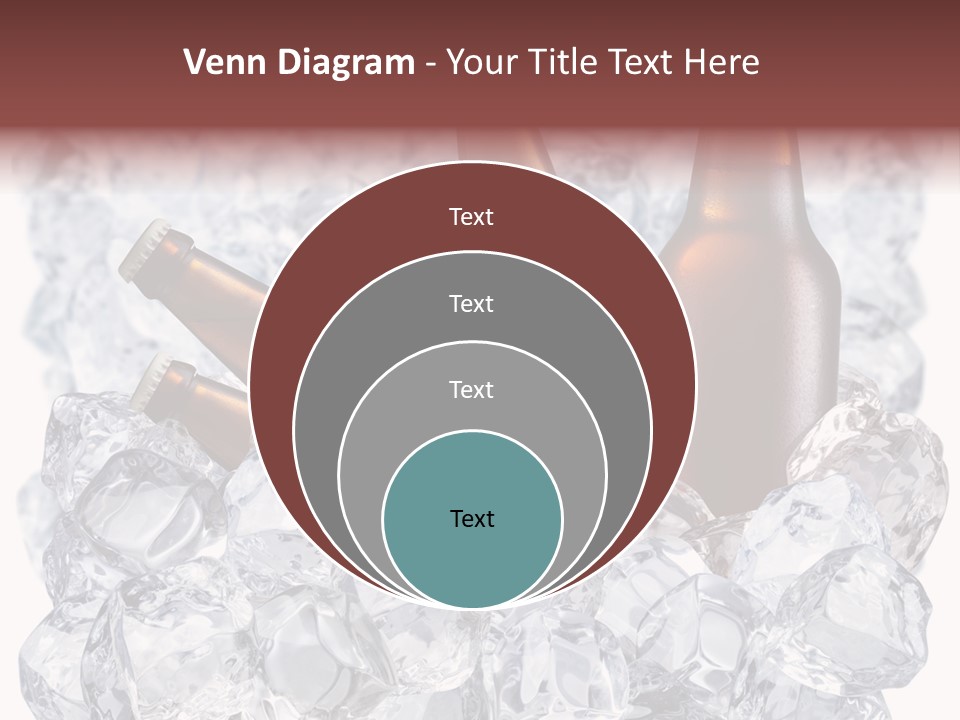 Beer On Ice PowerPoint Template