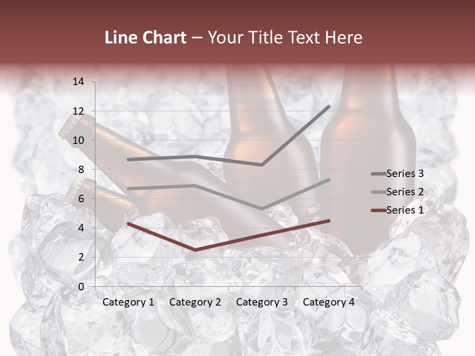 Beer On Ice PowerPoint Template