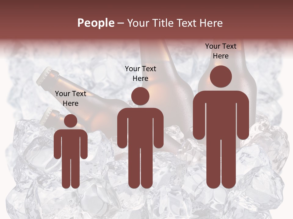 Beer On Ice PowerPoint Template