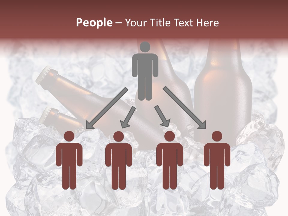 Beer On Ice PowerPoint Template