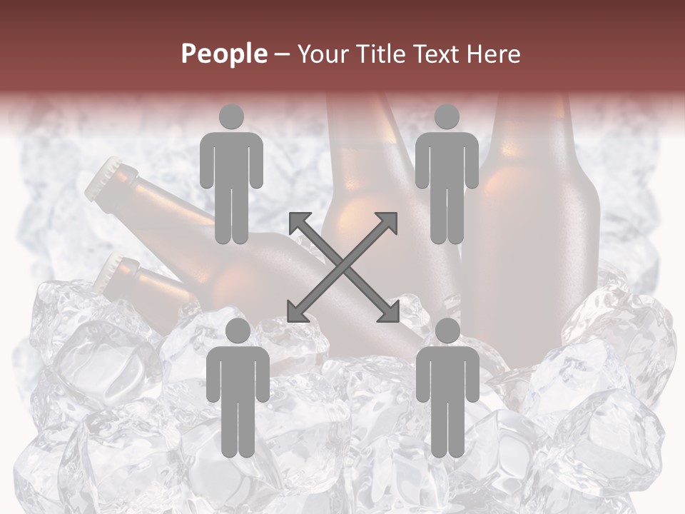 Beer On Ice PowerPoint Template