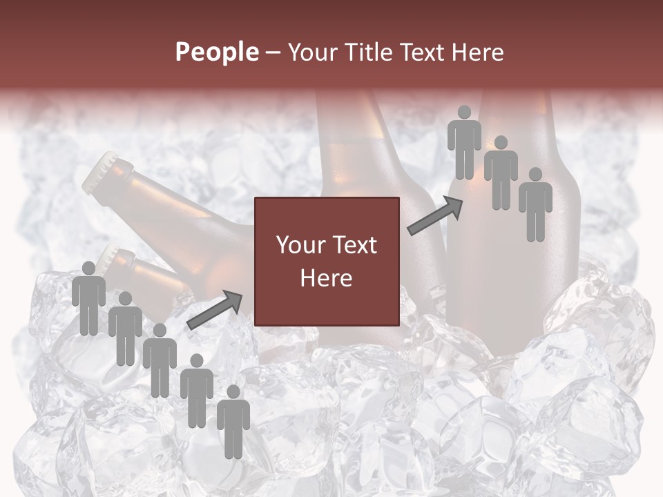 Beer On Ice PowerPoint Template
