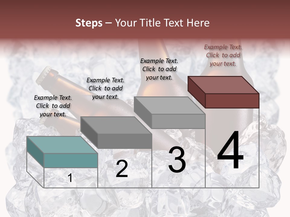 Beer On Ice PowerPoint Template