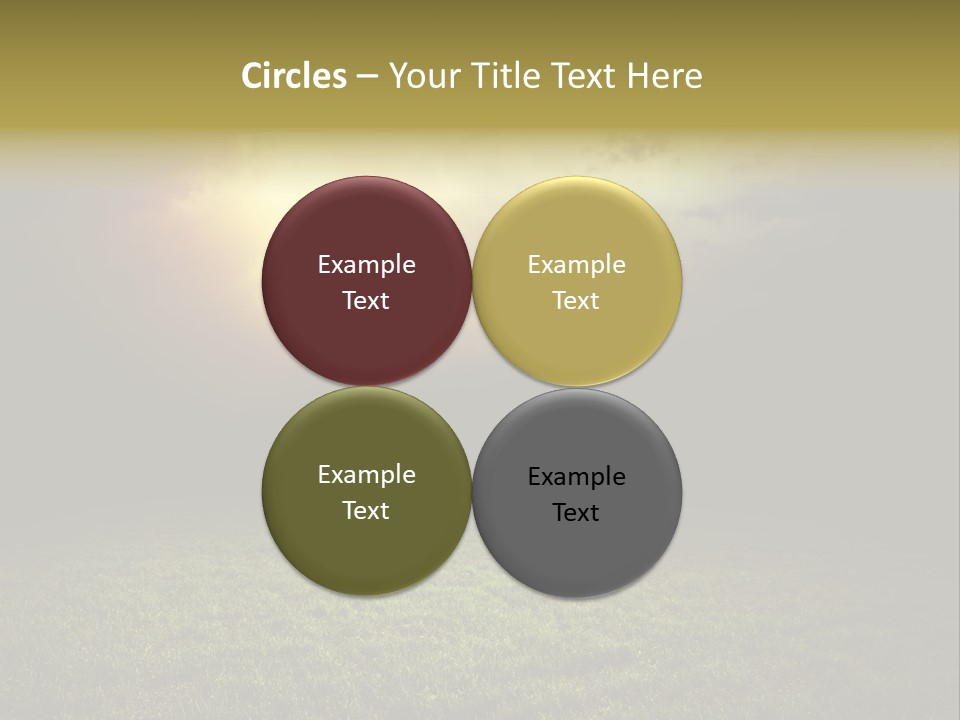 Sunwaves 14 PowerPoint Template