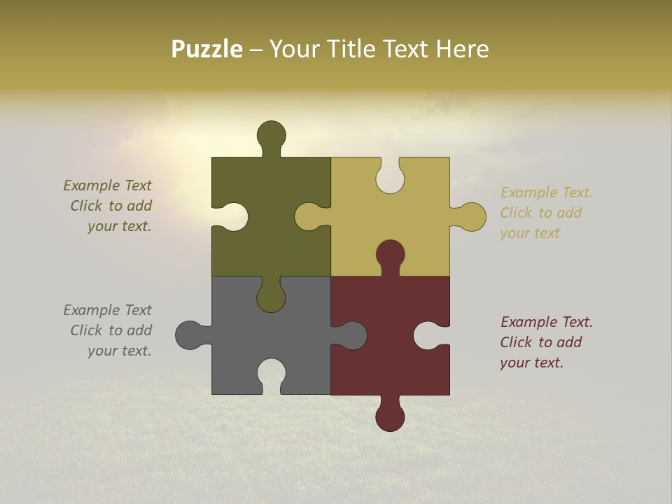 Sunwaves 14 PowerPoint Template