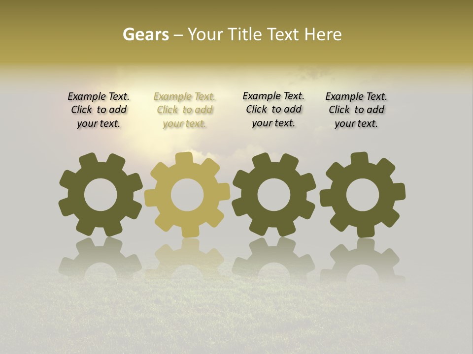 Sunwaves 14 PowerPoint Template