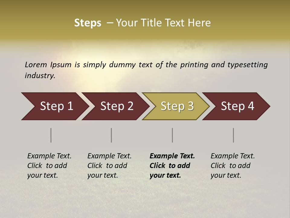 Sunwaves 14 PowerPoint Template