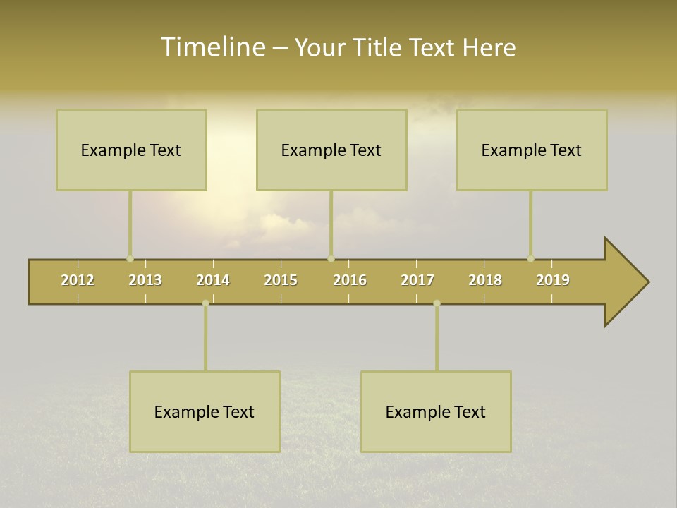 Sunwaves 14 PowerPoint Template
