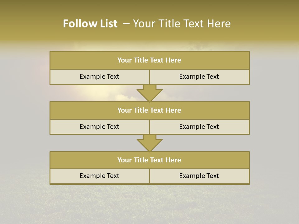 Sunwaves 14 PowerPoint Template
