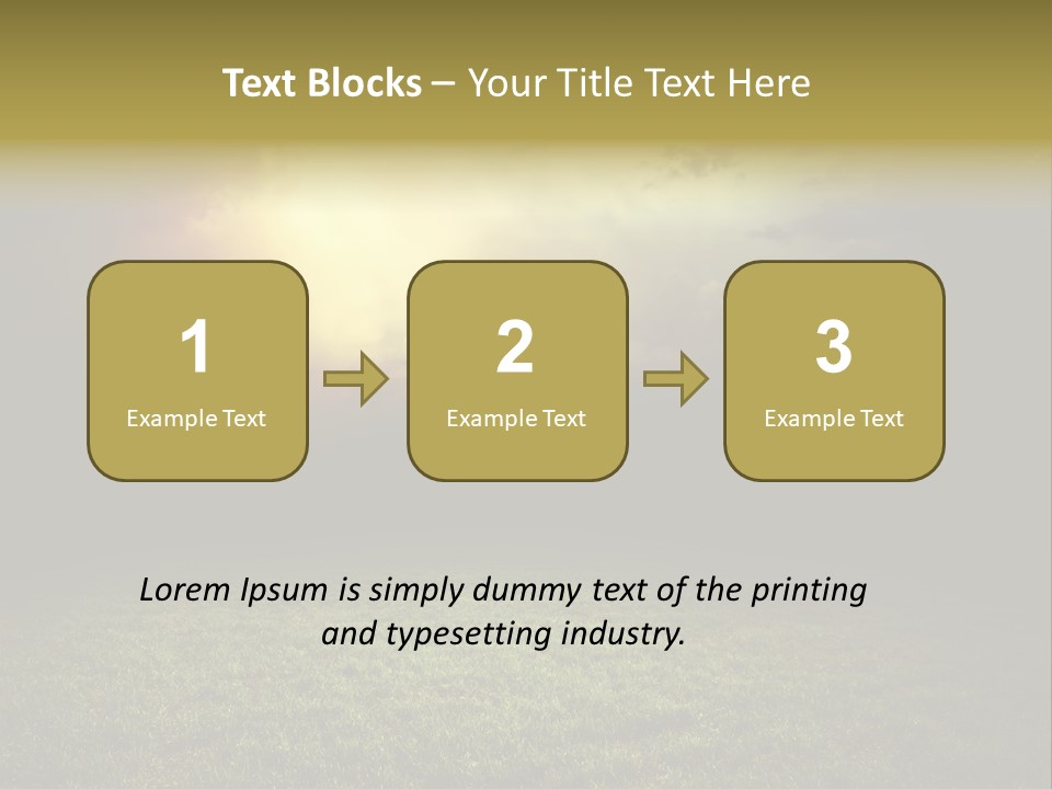 Sunwaves 14 PowerPoint Template