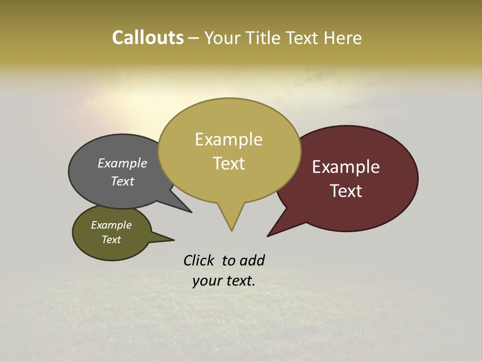 Sunwaves 14 PowerPoint Template